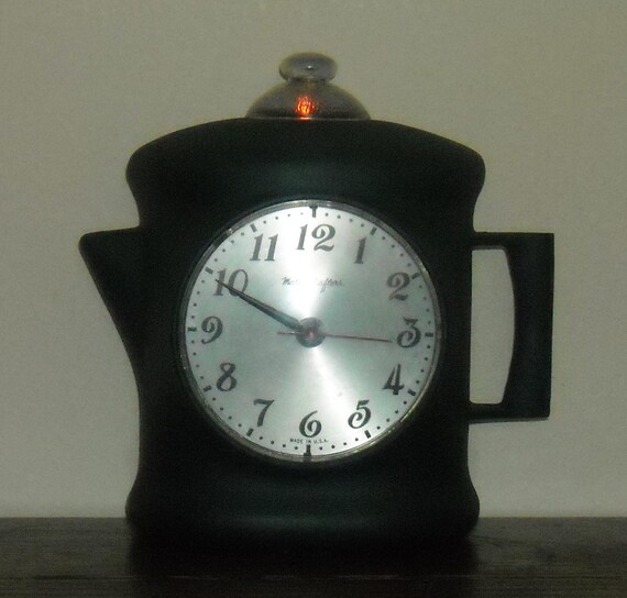 MasterCrafters Coffee Pot Wall Clock