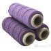 Hemp Twine, Purple - Unpolished Royal Purple Hemp Yarn, 1mm, 100ft Spool