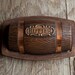 Wooden Ceramic Butter Dish - Vintage Rustic