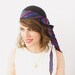 Art Deco Inspired Black Skull Cap - SALE