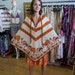 1970's Sabra Shroom Poncho