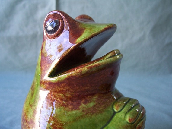 ceramic frog garden ornaments