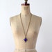 1960s Pendant Necklace / Vintage Costume Jewelry