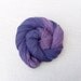 Reserved for Louise - Hand Dyed Sock Yarn 100g - MCN High Twist Fingering Weight Yarn - Blueberry 1 Merino Cashmere Nylon Blend