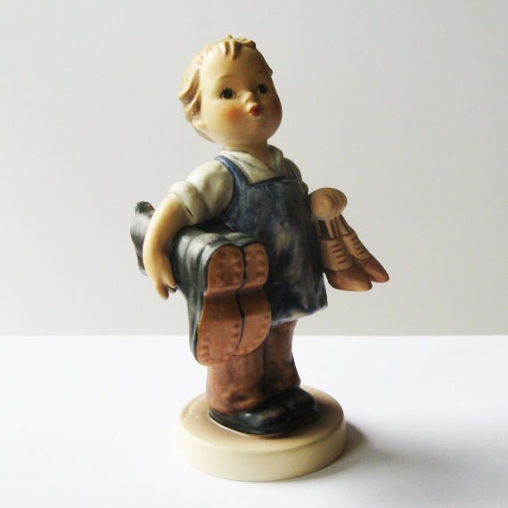 Items similar to 1970 Hummel Figurine 143/0 (78) Boots on Etsy