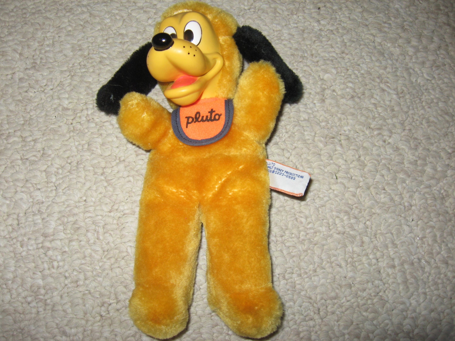 vintage pluto stuffed animal