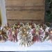 Reserved Listing for Denise 6 Magnolia 2 Holly & 2 Geranium Floral Angel Ornaments