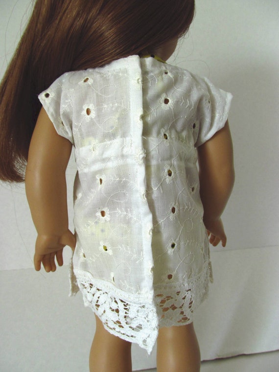 Eyelet Coverup American Girl Doll Clothes