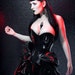 XS/S/M Black Nymphette layered skirt from Artifice Clothing (photoshoot sample)