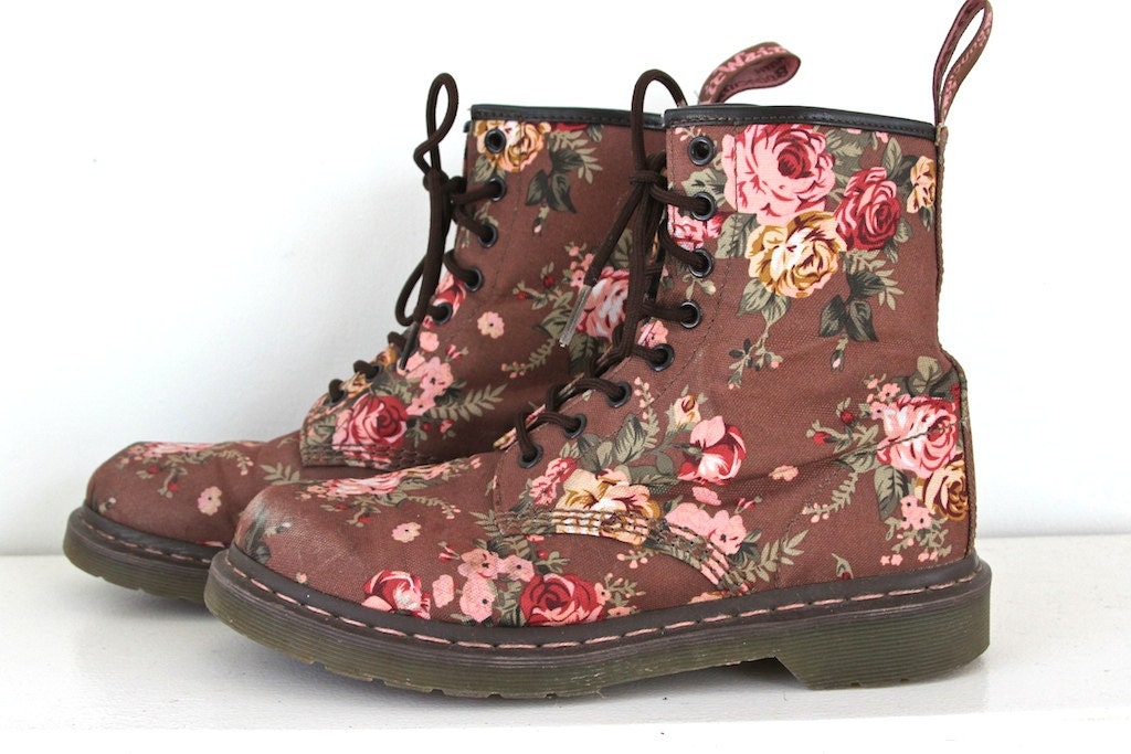 floral doc martens