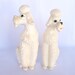 standard poodle figurines