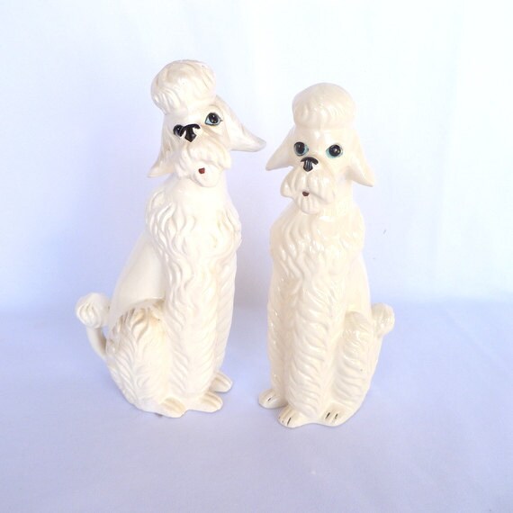 standard poodle figurines