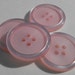4 Pink Shiny Rim Buttons