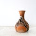 Vintage Nemadji Pottery // Clay Vase // Dusty Swirler