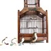 Vintage Wooden Birdcage Dome Wood & Wire Victorian Style