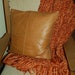 Vintage, 1980s Autumn Orange, Brown-Rust Retro Lap Blanket