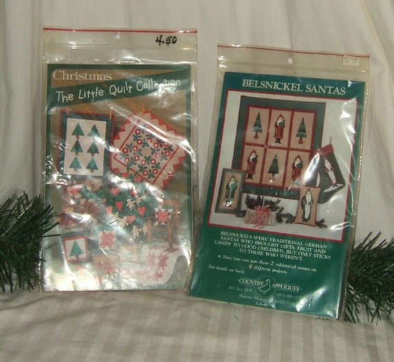 vintage christmas craft kits belsnickel santas little quilt vintage christmas craft kits belsnickel santas little quilt