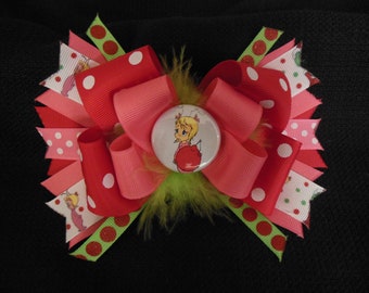 Cindy Lou Who inspired hairbow