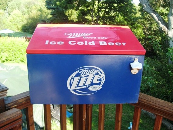 vintage miller cooler