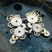 Butterfly Necklace "Royal Butterfly" Mechanical Watch Gears Stems Balance Wheel Butterfly Sculpture Organic Wing Choker Pendant