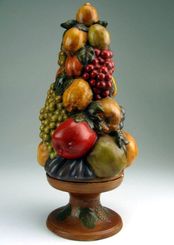 vintage ceramic fruit