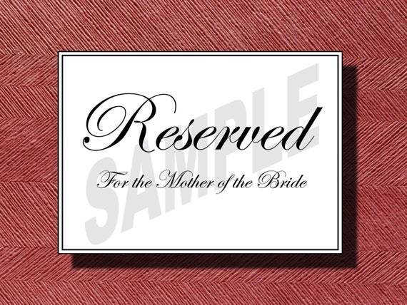Reserved The Bride Of 45