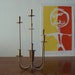 Vintage Danish Modern Candle Holder Candelabra Mid Century 1950's 1960's