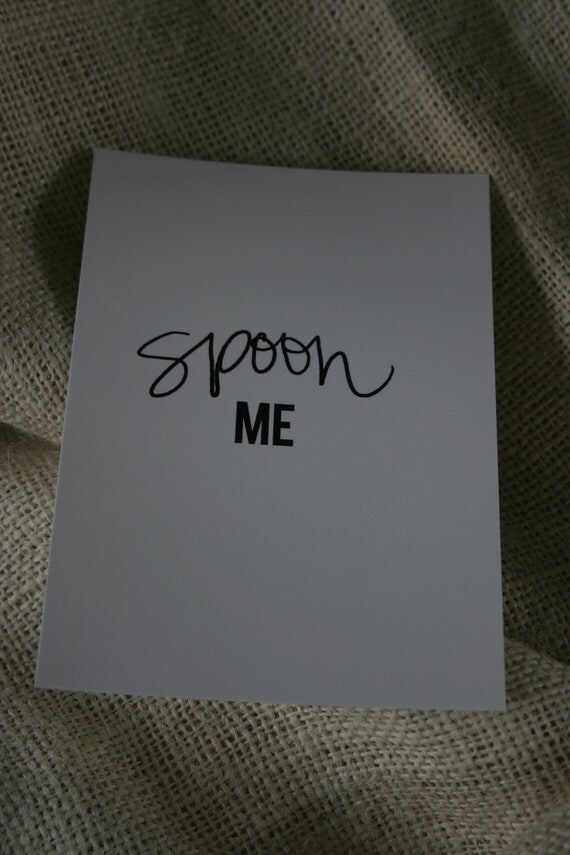 Items similar to spoon me on Etsy