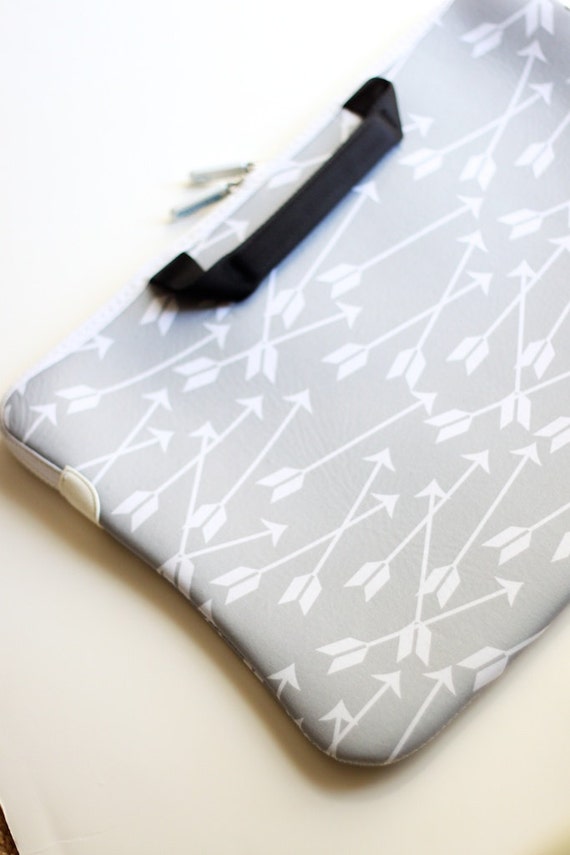 Personalized Neoprene Laptop & iPad Sleeve Arrow