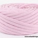 TShirt Yarn Recycled Pink 24 Yards Super Bulky Crafting Cord