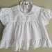 Vintage Pastel Pink Baby Girl Dress Ruffles Lace