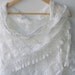 white wedding shawl, women hand crocheted shawl ,fall fashion ,woman ,stole ,wrap, white scarf