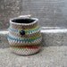 RIPPLE no.1 - crocheted rock climbing chalk bag - ready to ship