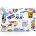 12x16 Lumbar Pillow Cover - Map of Route 66 - Travel USA