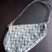 Christian Dior small saddle bag denim