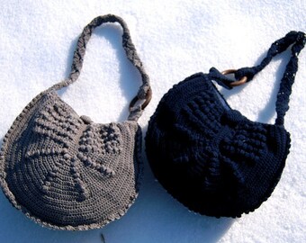 Crochet shoulder bag pattern