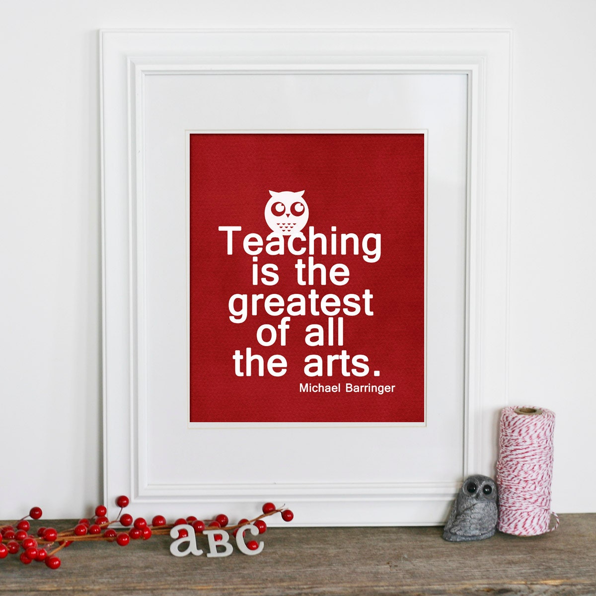 Best Teacher Art Teacher Gift Print Teaching by hairbrainedschemes