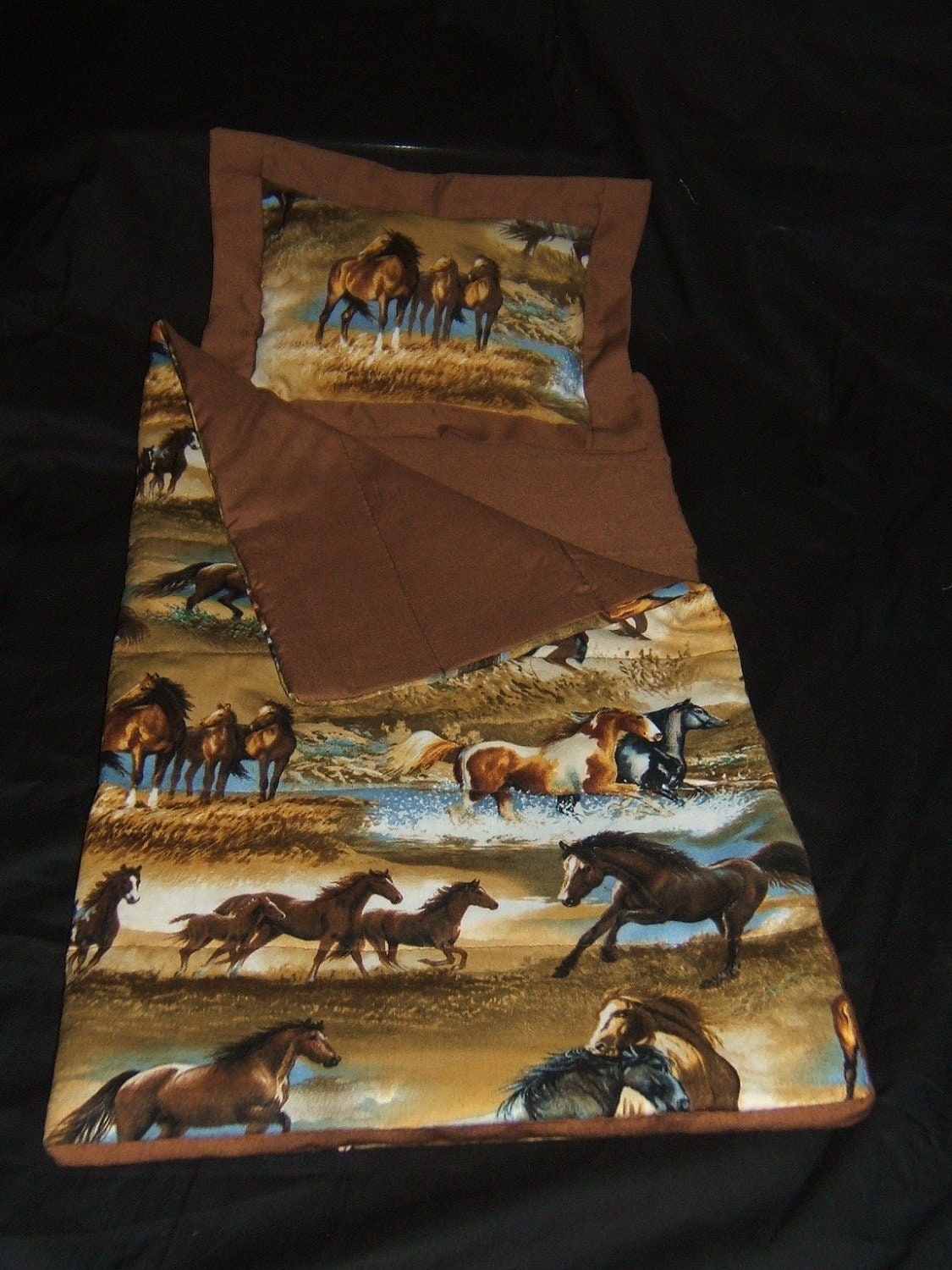 Horse Sleeping Bag for American Girl Doll