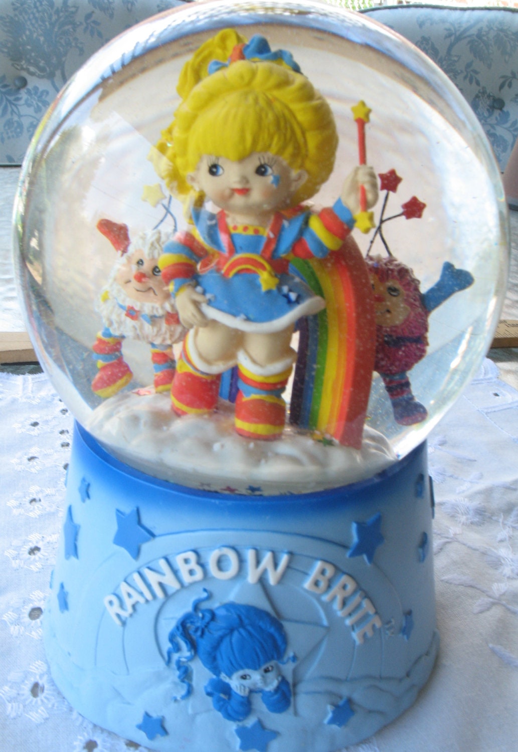 Rainbow Brite Snow Globe