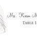 Bridal Shower Place Cards - private listing