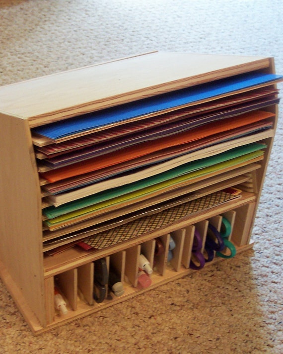 Items similar to Scrapbooking Paper Rack on Etsy