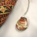 earthy colored spider web jasper wire wrapped gemstone necklace