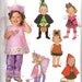 BABY or TODDLER''S Costume HALLOWEEN - Fairy Unicorn, Little Witch, Spidie, Red Riding Hood, ailes de fée - Simplicity 1774 A New