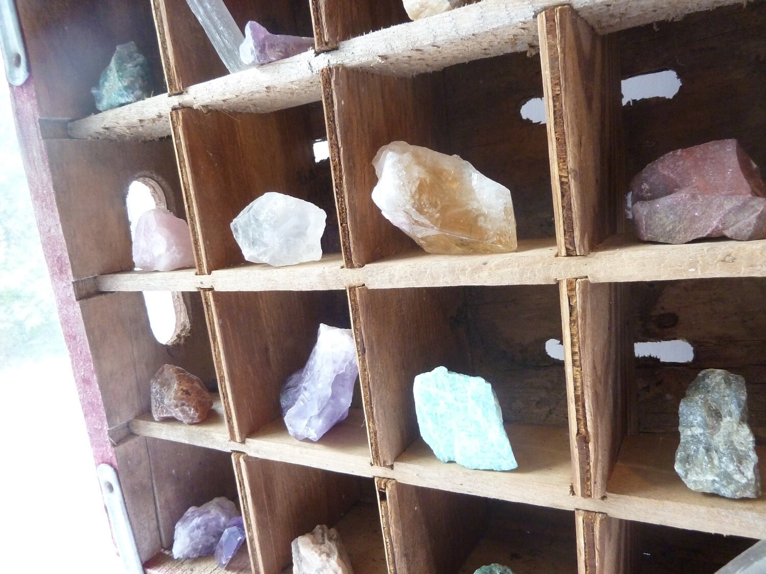 Crystal and Rock Collection Rustic Home Decor Crystal