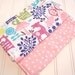 Burp Cloths/Forest Life/Double Flannel Backing in White/Set of Two