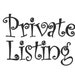 Private Listing for Rachel Hettinger