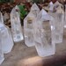ONE CHUNKY super clear cut phantom quartz crystal points