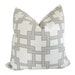 Thom Filicia Citysquare Decorative Pillow Cover 18x18, 20x20, 22x22 or lumbar pillow, Accent Pillow, Toss Pillow, Pillow Cushion