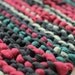 CUSTOM LISTING Christmas Trivet Casserole Size Burgundy Forest Green Black Holiday Decor Country Kitchen 12x18 --US Shipping Included