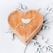 Peach Wedding Ring Bearer, Ring Bearer Box , Shabby Chic , Wedding box, Treasury Box , Jewelry box , distressed box 5" /5 / 2"